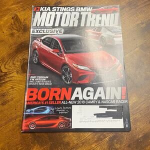 Motor Trend Magazine March 2017 Born Again! New Camry & NASCAR Racer